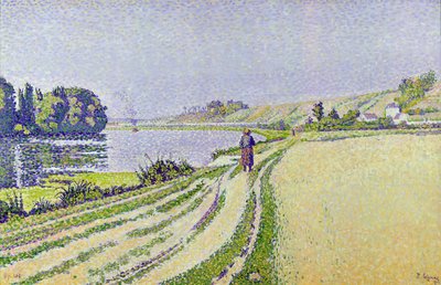Herblay, La River alkotó: Paul Signac