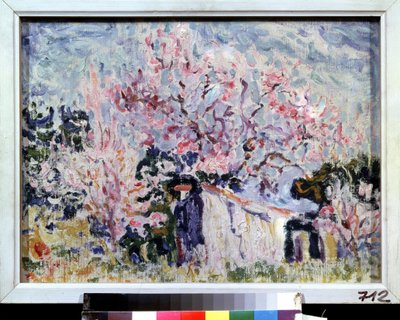 "Provence-i tavasz" (Provence-i tavasz) Paul Signac (1863-1935) festménye 1903 Puskin Múzeum, Moszkva alkotó: Paul Signac