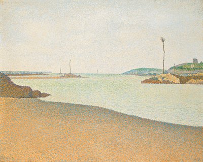Beacons, Saint-Briac, 1890 alkotó: Paul Signac