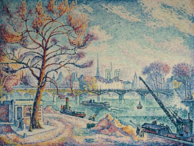 Pont des Arts alkotó: Paul Signac