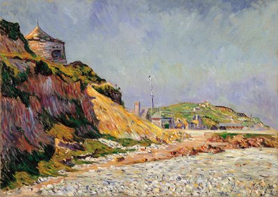 Port-en-Bessin, The Beach alkotó: Paul Signac