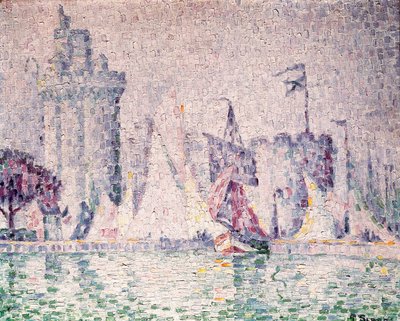 La Rochelle kikötője alkotó: Paul Signac