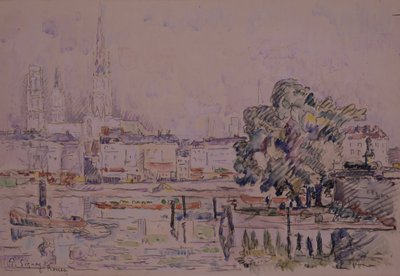 Rouen alkotó: Paul Signac