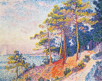 St Tropez, a szokások ösvénye, Paul Signac alkotó: Paul Signac