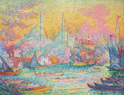 Az Aranyszarv, Konstantinápoly, 1907. alkotó: Paul Signac