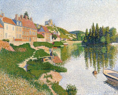 A folyópart, Petit-Andely alkotó: Paul Signac