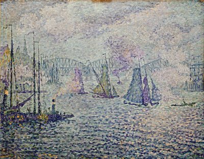 Rotterdam kikötője alkotó: Paul Signac