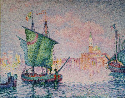 Velence – a rózsaszín felhő alkotó: Paul Signac