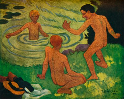 Fiúfürdő, 1906 alkotó: Paul Sérusier