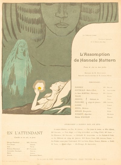 Hannele Mattern The Assumption; Eközben alkotó: Paul Sérusier