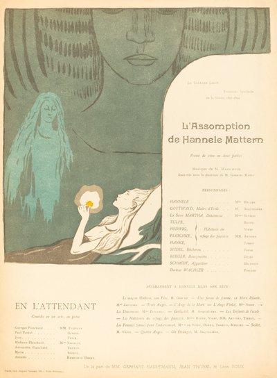 Hannele Mattern The Assumption; Eközben alkotó: Paul Sérusier