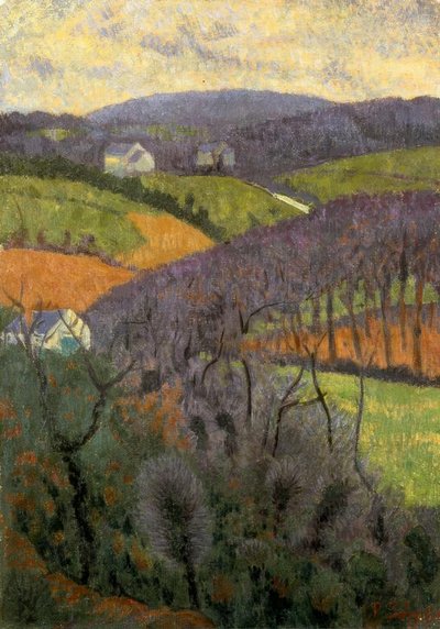 P.Sérusier, La vallée mauve / Gemälde, 1917 alkotó: Paul Sérusier
