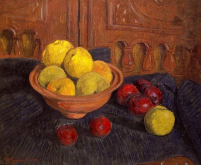P.Sérusier, Csendélet almával / Festmény, 1915 alkotó: Paul Sérusier