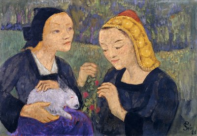 A díjak; Les Fees, 1926 alkotó: Paul Sérusier