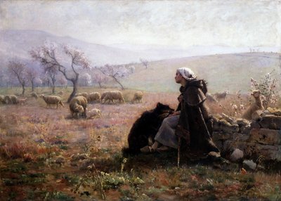 Tavasz, 1877 körül (olaj, vászon) alkotó: Paul Vayson