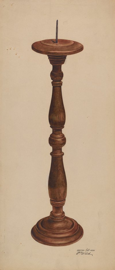 Gyertyatartó alkotó: Paul Ward