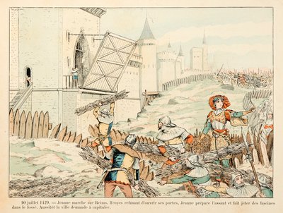 Az illusztráció Theodore Cahu "" Jeanne d