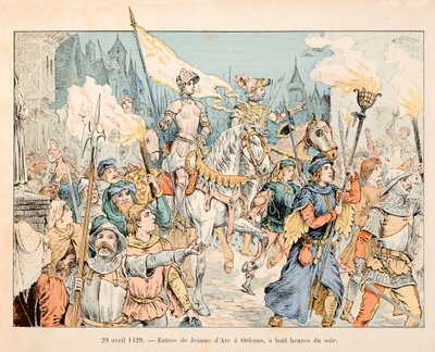 Az illusztráció Theodore Cahu "" Jeanne d