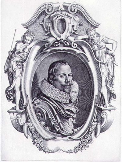 Önarckép, metszett Simon de Passe (1595-1647) 1622 (metszet) alkotó: Paul van (after) Somer