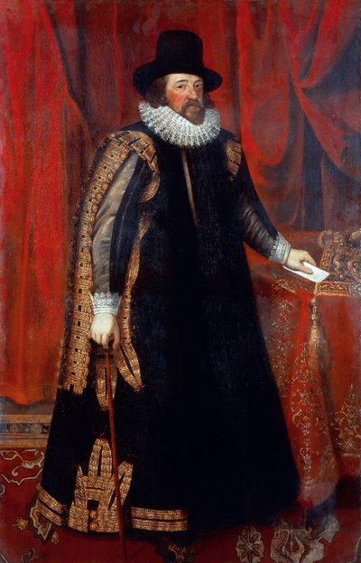 Francis Bacon portréja (London alkotó: Paul van Somer