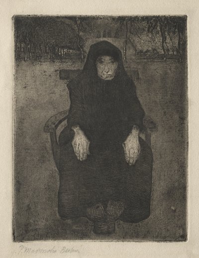 Ülő öregasszony alkotó: Paula Modersohn-Becker