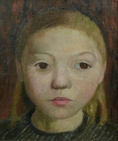 Egy lány feje alkotó: Paula Modersohn Becker