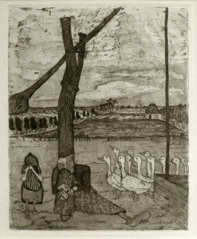 Tündérmese az elveszett libáról alkotó: Paula Modersohn Becker