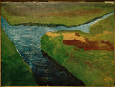 Moorgraben alkotó: Paula Modersohn Becker