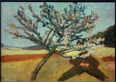 P.Modersohn-Becker, Virágzó fa alatt fekvő ember alkotó: Paula Modersohn Becker