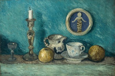 Csendélet a della Robbia Puttóval, c. 1905. alkotó: Paula Modersohn Becker
