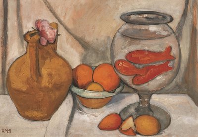 Csendélet haltálal. 1906 alkotó: Paula Modersohn Becker