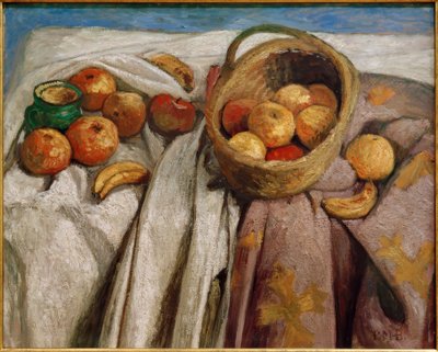 Csendélet almával és banánnal alkotó: Paula Modersohn Becker