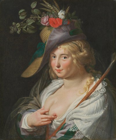 A szőke pásztorlány alkotó: Paulus Moreelse