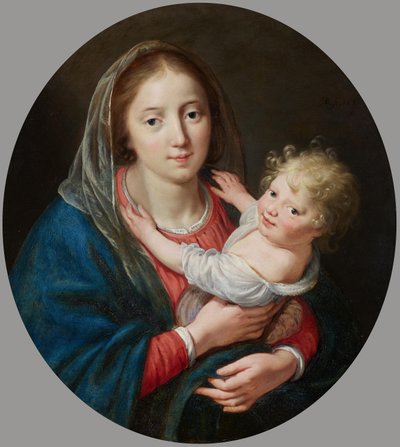 Mária a gyermekkel alkotó: Paulus Moreelse
