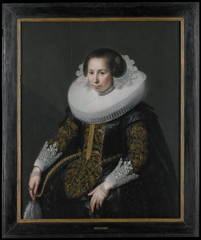 Catharina van Voorst portréja alkotó: Paulus Moreelse