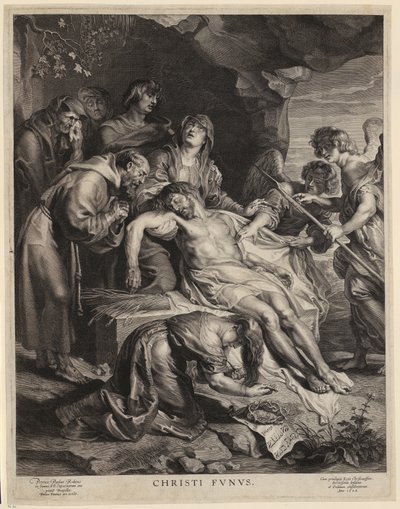 Krisztus siratása alkotó: Paulus Pontius