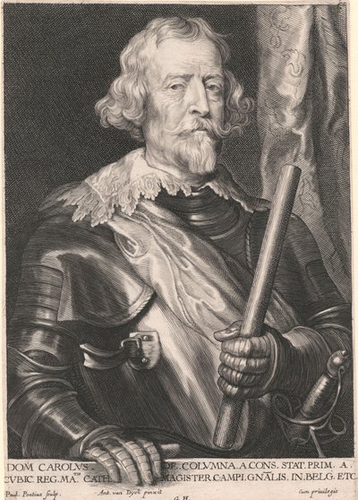 Carolus de Columna alkotó: Paulus Pontius