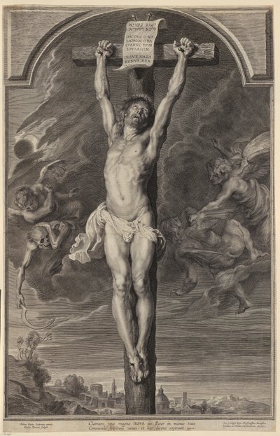 Krisztus a kereszten alkotó: Paulus Pontius