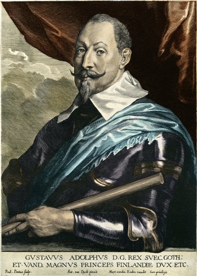Gustav II Adolfo Vasa alkotó: Paulus Pontius