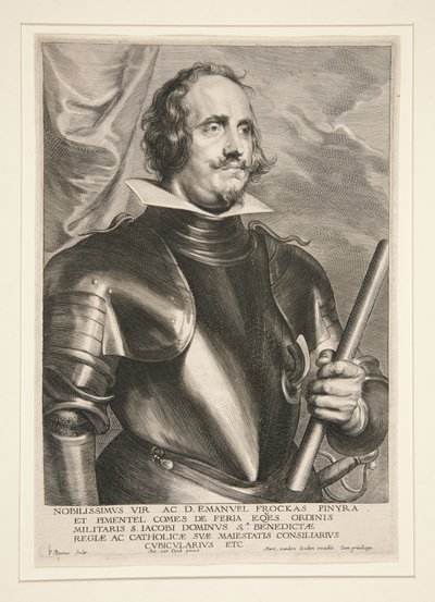 Manuel Frockas Perera y Pimentel, Feria grófja (1576-1646) alkotó: Paulus Pontius