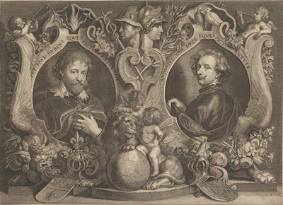 Paulus Pontius - Antonius Van Dyck Eques és Peter Paul Rubens Eques - Google Art Project alkotó: Paulus Pontius