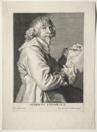 Henri van Steenwyck portréja. alkotó: Paulus Pontius