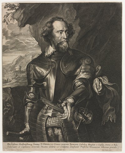 Henrik, van den Berghe gróf portréja alkotó: Paulus Pontius