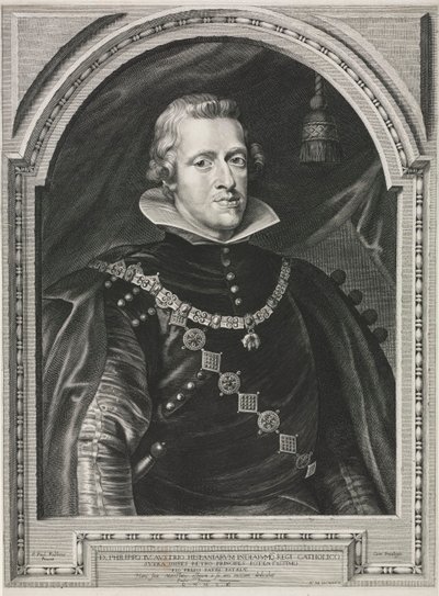 IV. Fülöp portréja alkotó: Paulus Pontius