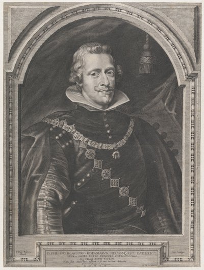 IV. Fülöp portréja, 1630., 1630. alkotó: Paulus Pontius