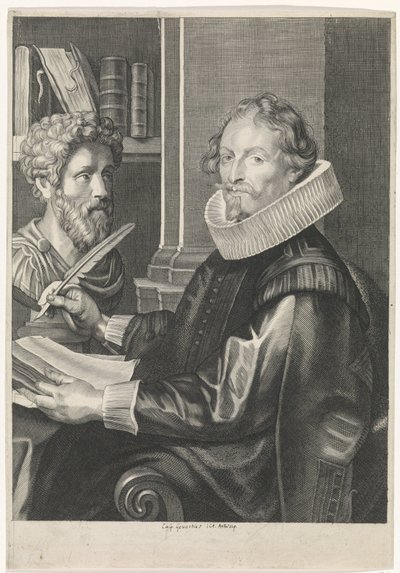 Jan-Gaspar Gevartius portréja alkotó: Paulus Pontius