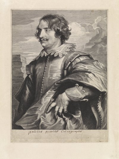 Paulus Pontius rézmetsző portréja alkotó: Paulus Pontius