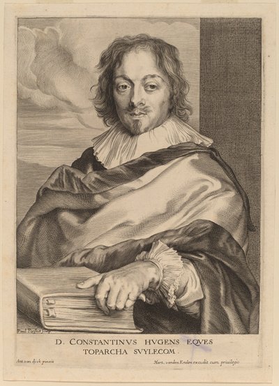 Konstantin Huygens alkotó: Paulus Pontius after Sir Anthony van Dyck