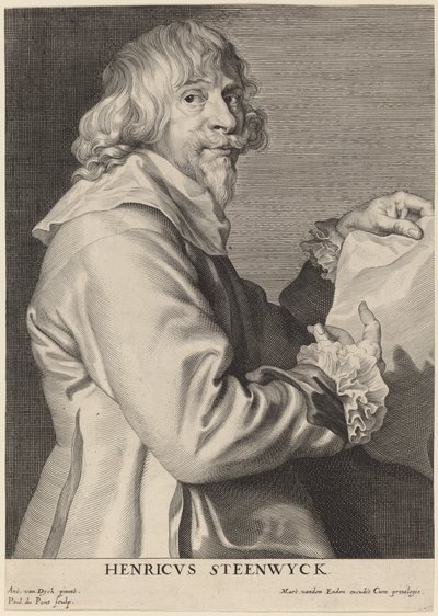 Henricus Steenwyck alkotó: Paulus Pontius after Sir Anthony van Dyck