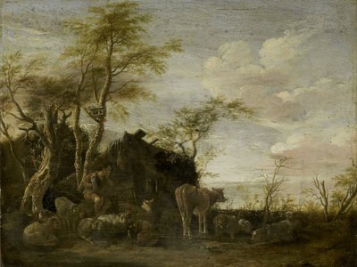 Egy pásztor kunyhója alkotó: Paulus Potter